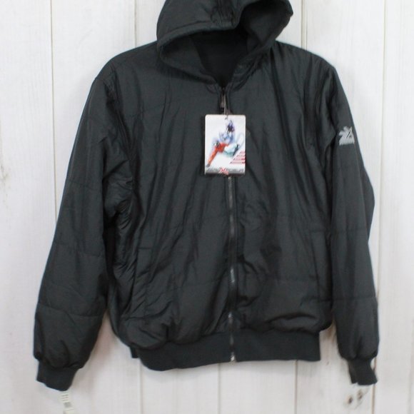 NWT ZeroXposur Men's Steel Polar Fleece Lightweight Comfort Reversible Jacket XL - Picture 3 of 12